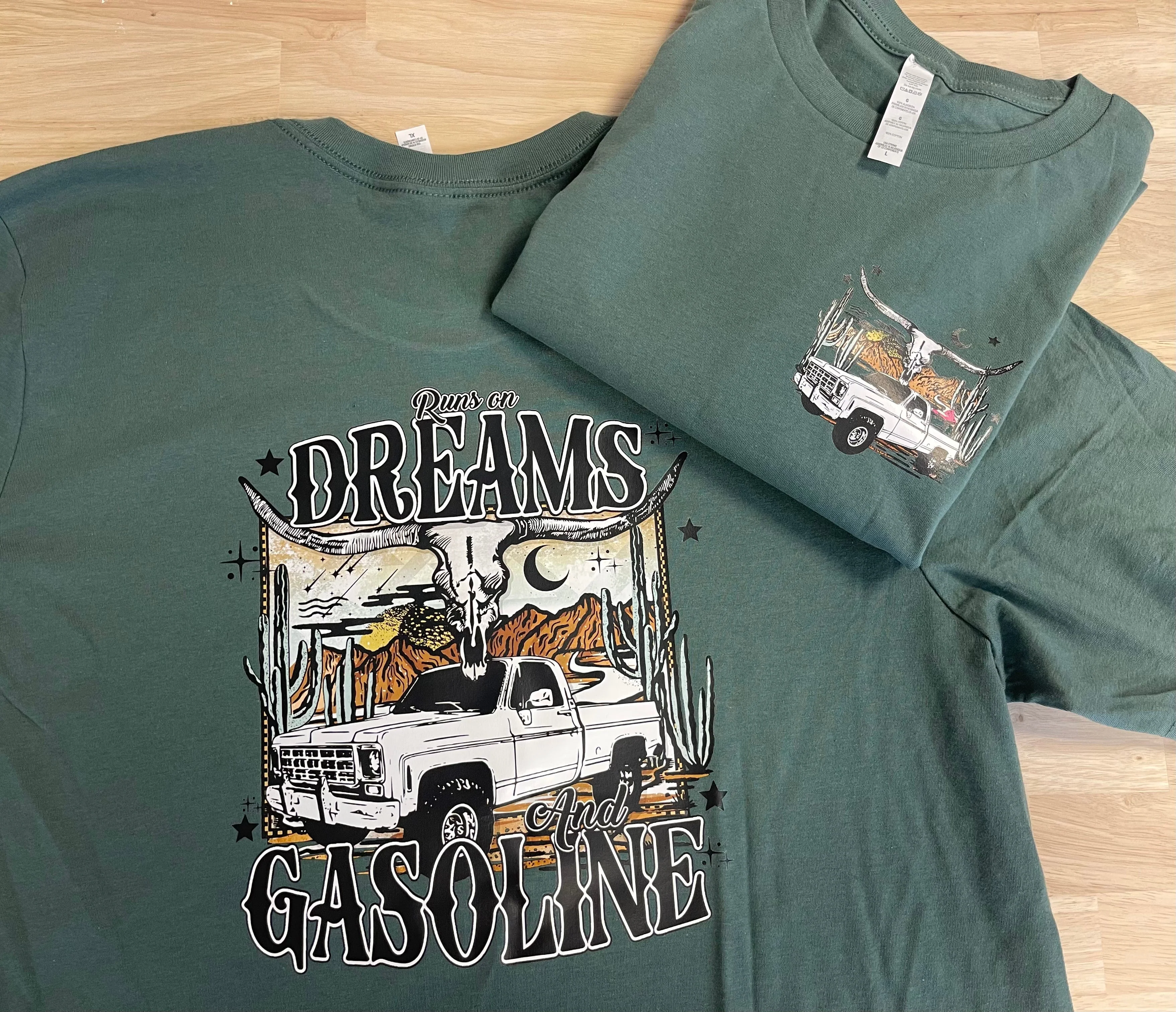 Dreams and Gasoline t-shirt