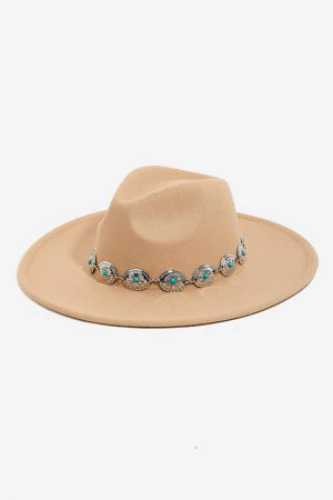 Western Concho fedora Hat